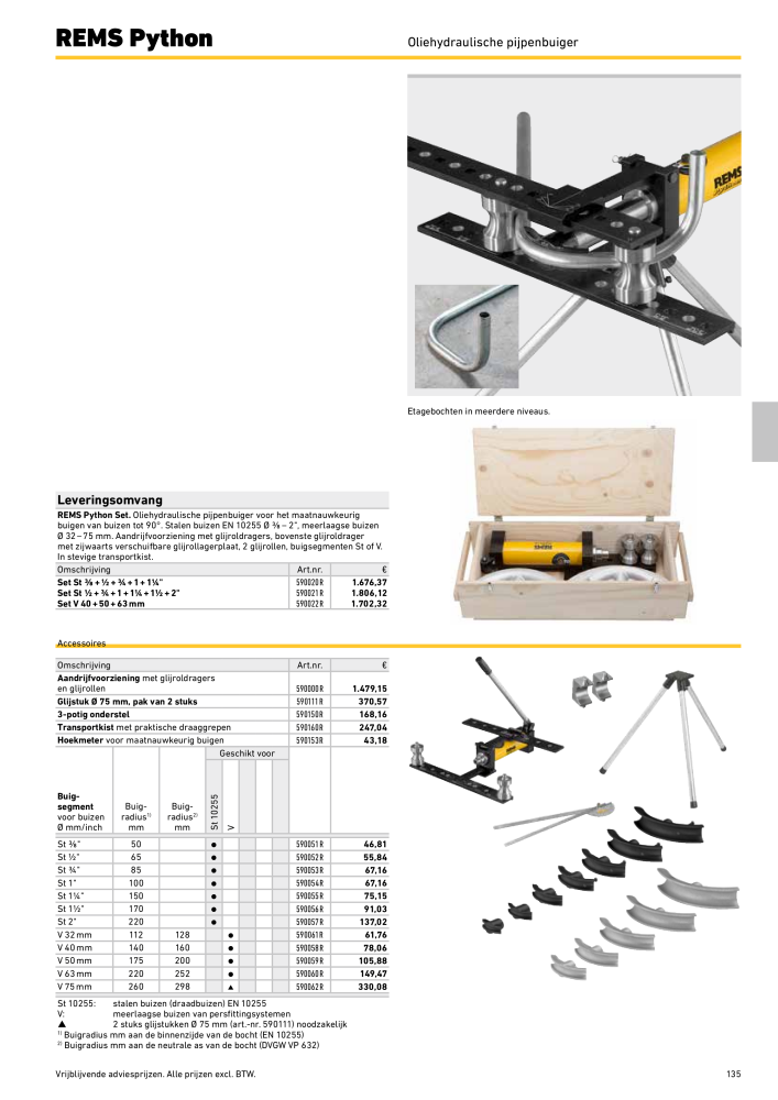 REMS Hoofdcatalogus Buisverwerking NR.: 20322 - Seite 135