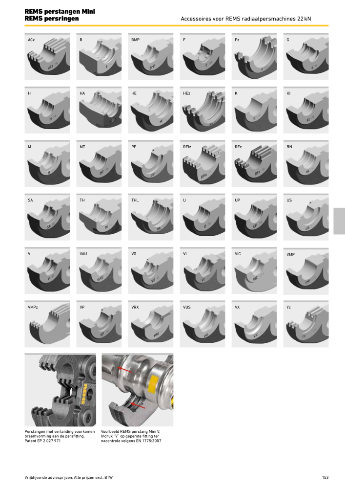 REMS Hoofdcatalogus Buisverwerking NR.: 20322 - Seite 153