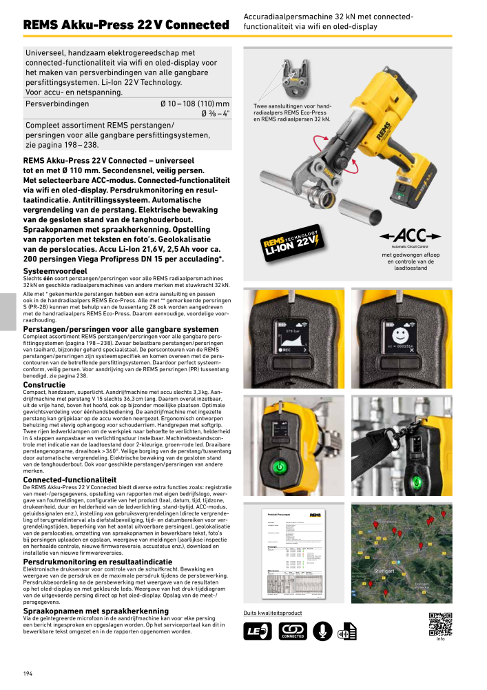 REMS Hoofdcatalogus Buisverwerking NR.: 20322 - Seite 194