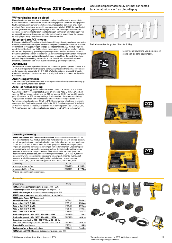 REMS Hoofdcatalogus Buisverwerking NR.: 20322 - Pagina 195
