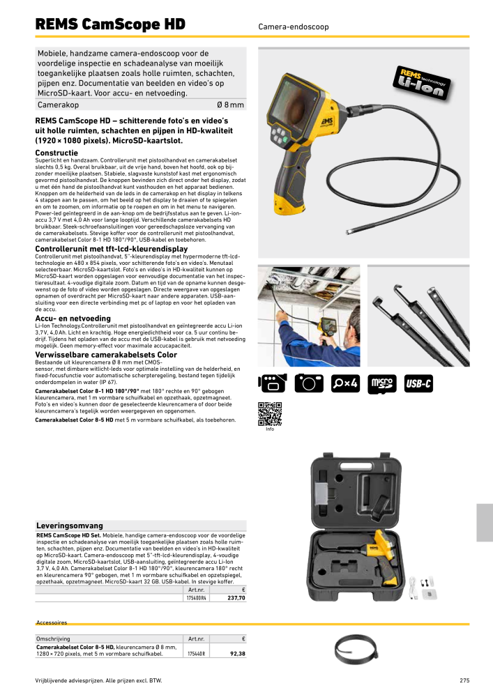 REMS Hoofdcatalogus Buisverwerking NR.: 20322 - Pagina 275