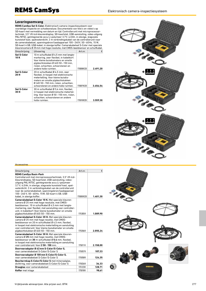 REMS Hoofdcatalogus Buisverwerking NR.: 20322 - Seite 277