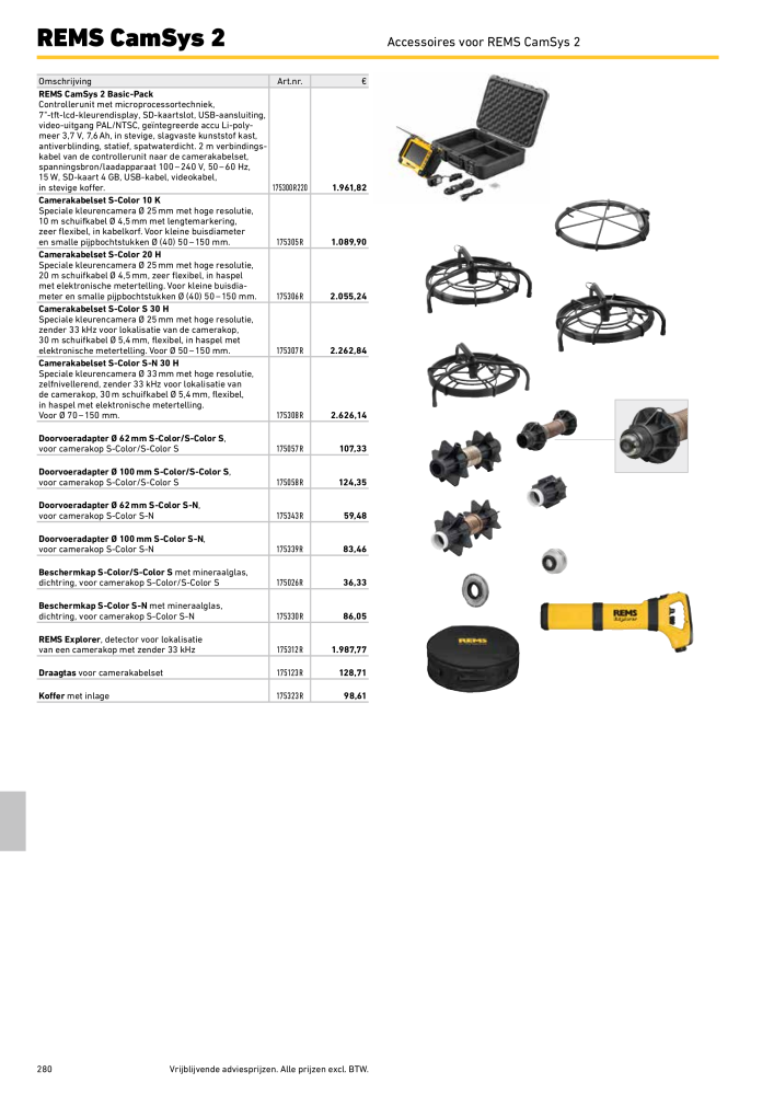 REMS Hoofdcatalogus Buisverwerking NR.: 20322 - Seite 280