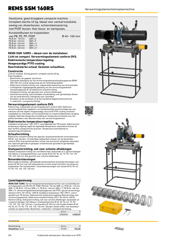 REMS Hoofdcatalogus Buisverwerking NR.: 20322 - Seite 294