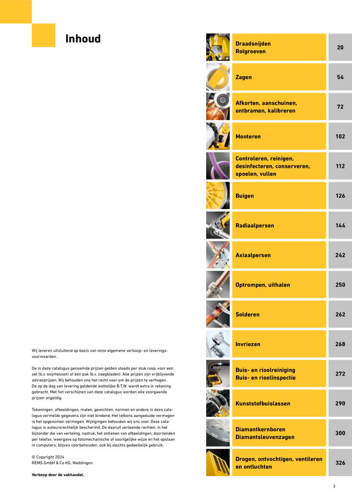 REMS Hoofdcatalogus Buisverwerking NR.: 20322 - Seite 3