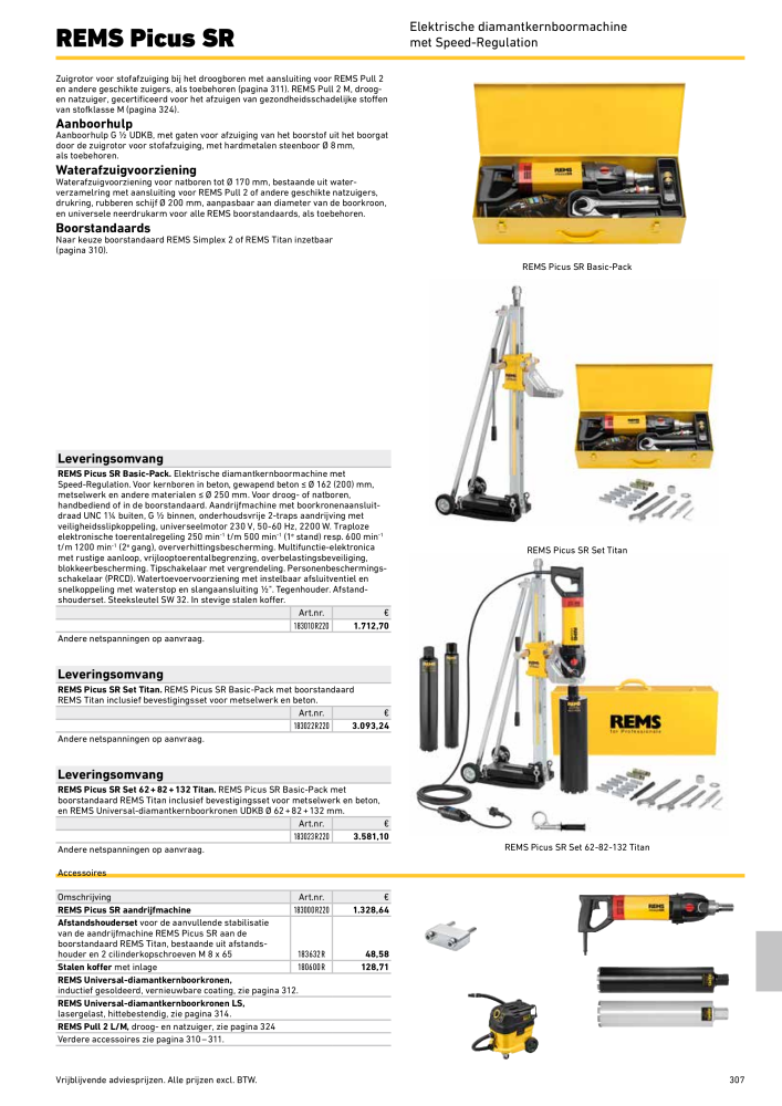 REMS Hoofdcatalogus Buisverwerking NR.: 20322 - Pagina 307