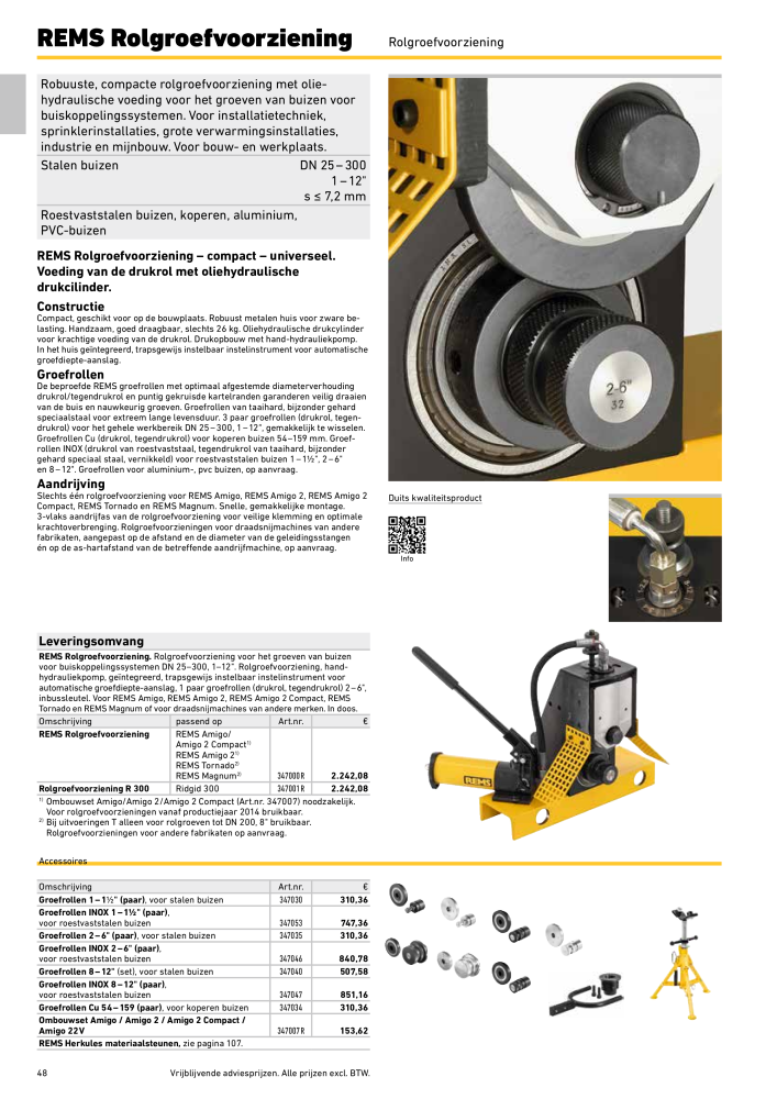 REMS Hoofdcatalogus Buisverwerking NR.: 20322 - Pagina 48