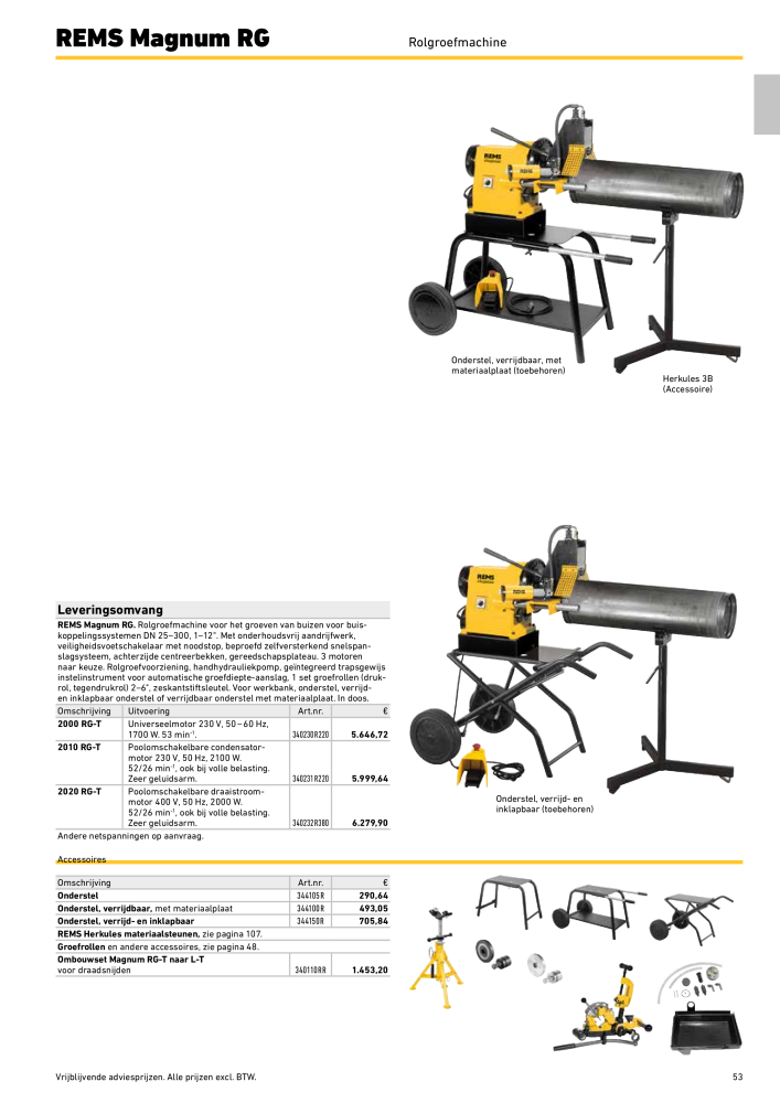 REMS Hoofdcatalogus Buisverwerking Č. 20322 - Strana 53