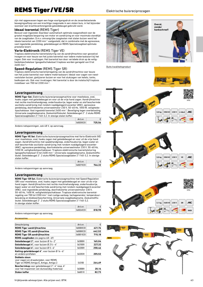 REMS Hoofdcatalogus Buisverwerking NR.: 20322 - Pagina 63