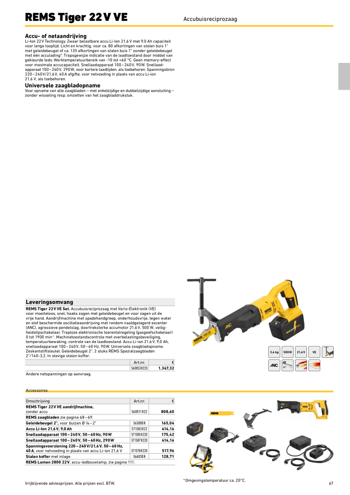 REMS Hoofdcatalogus Buisverwerking NR.: 20322 - Seite 67