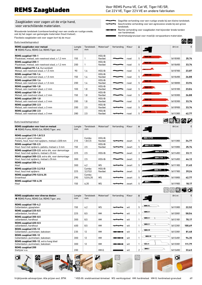 REMS Hoofdcatalogus Buisverwerking NR.: 20322 - Seite 69