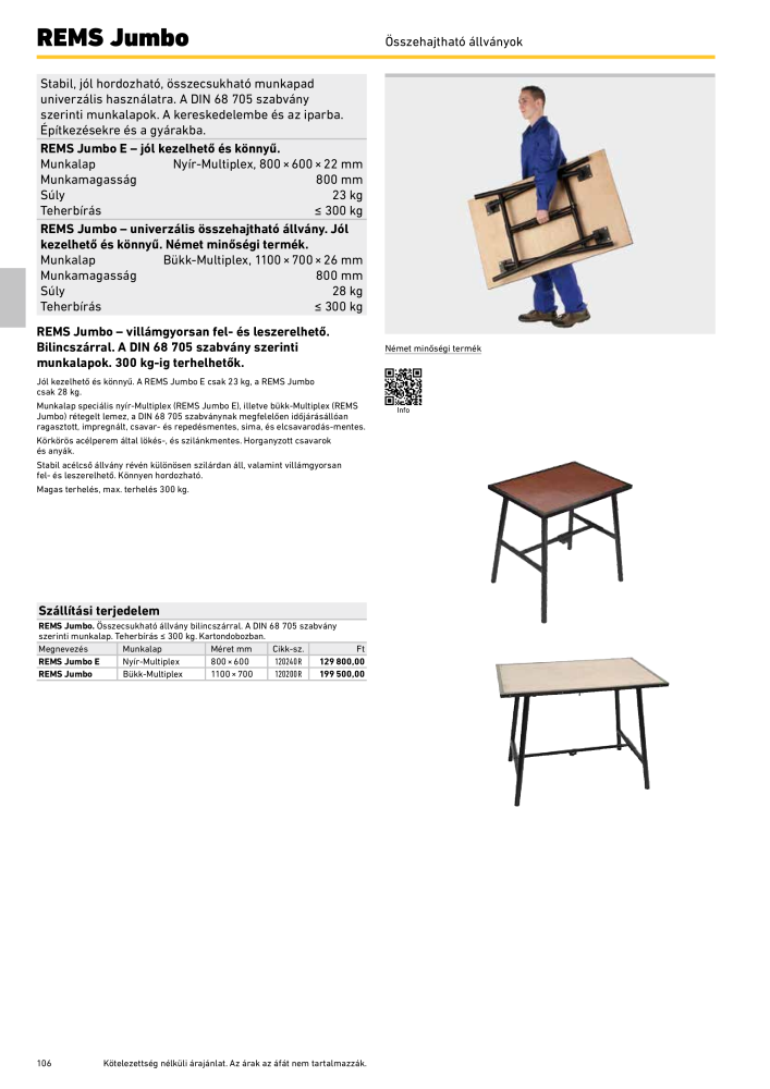 REMS Főkatalógus csőfeldolgozás Nº: 20324 - Página 106
