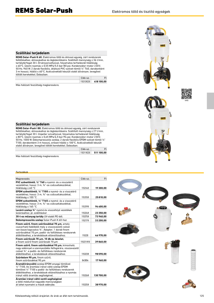 REMS Főkatalógus csőfeldolgozás NR.: 20324 - Pagina 125