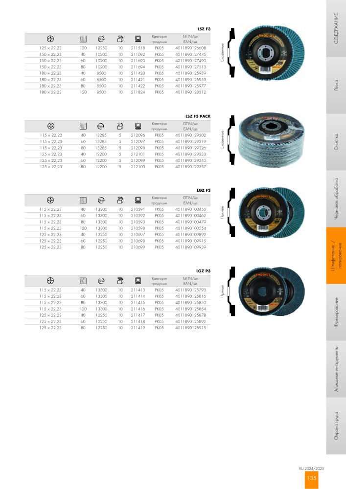 RHODIUS головний каталог Nº: 20333 - Página 135