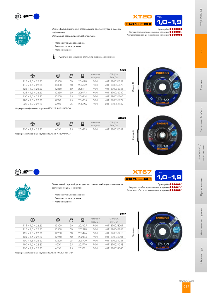 RHODIUS головний каталог Nº: 20333 - Página 39