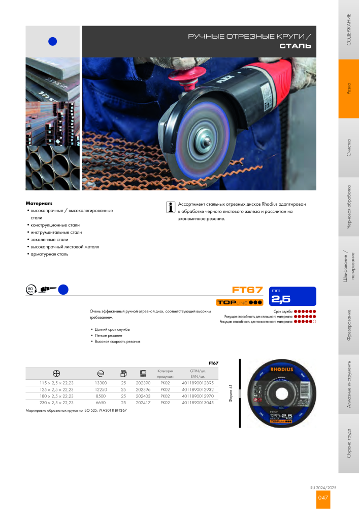 RHODIUS головний каталог Nº: 20333 - Página 47