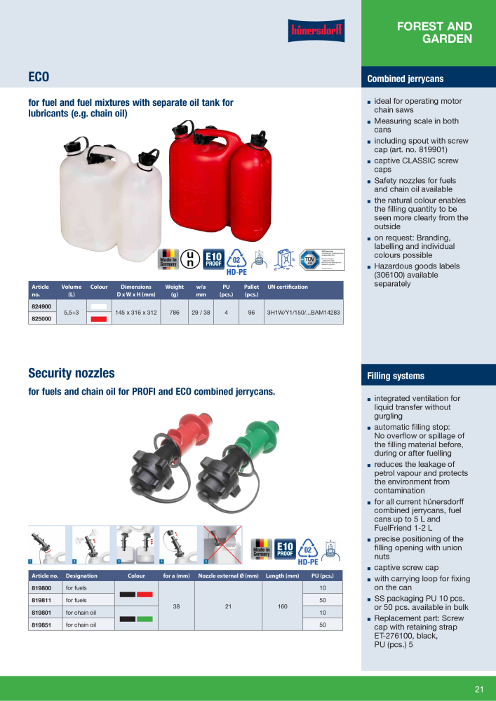 Hünersdorff main catalogue NR.: 20343 - Side 21