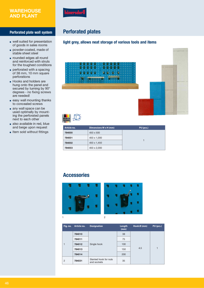 Hünersdorff main catalogue NR.: 20343 - Side 46