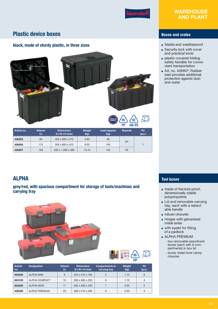 Hünersdorff main catalogue NR.: 20343 - Side 53