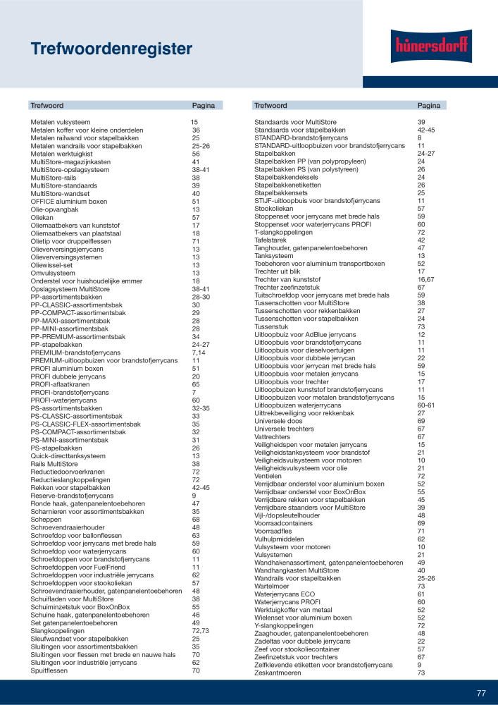 Hünersdorff algemene catalogus NR.: 20347 - Pagina 77