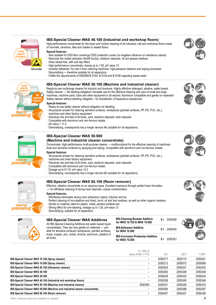 IBS - product catalogue NR.: 20352 - Seite 9