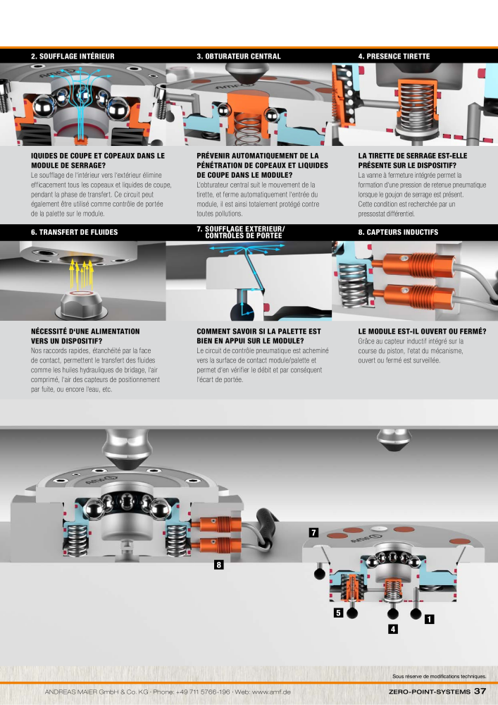 Catalogue AMF SYSTÈMES POINT ZÉRO Nb. : 20364 - Page 37