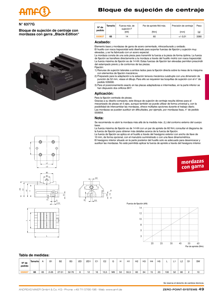 Catálogo AMF SISTEMAS PUNTO CERO Nº: 20365 - Página 49