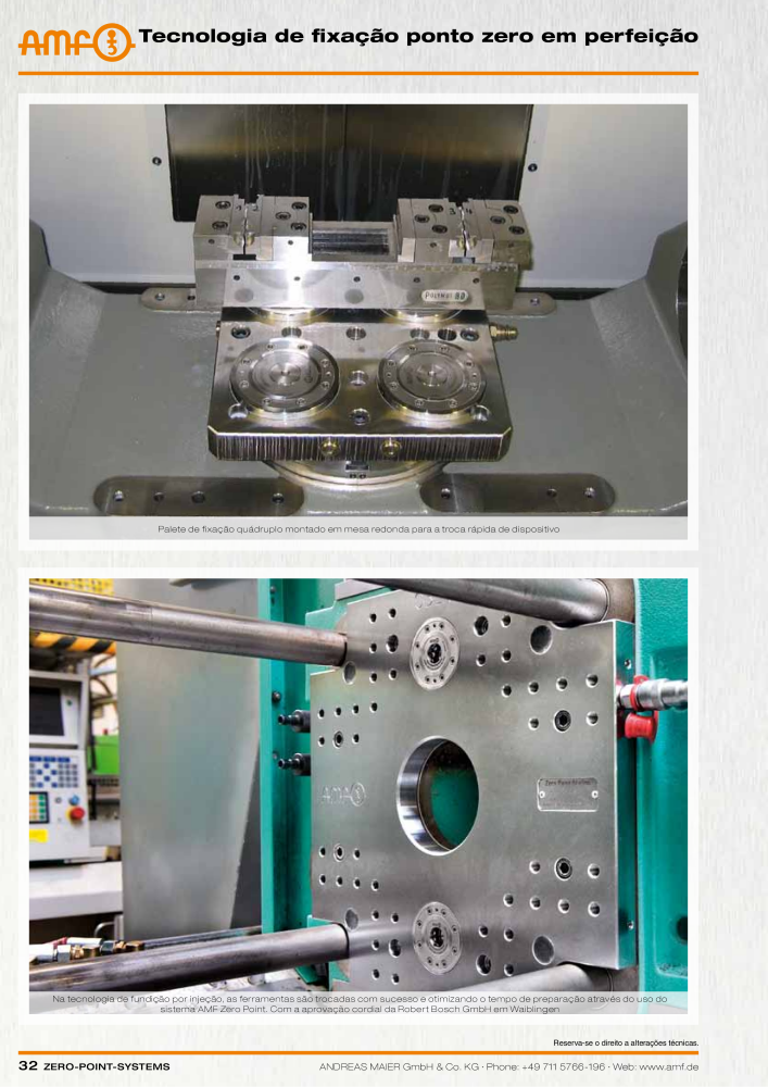 Catálogo AMF SISTEMAS DE PONTO ZERO Nº: 20366 - Página 32
