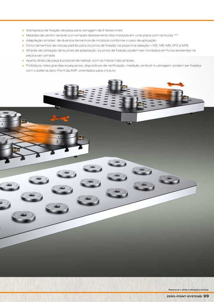 Catálogo AMF SISTEMAS DE PONTO ZERO NR.: 20366 - Seite 99