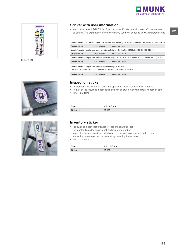 MUNK - Access Solutions 2023 NR.: 20368 - Strona 179