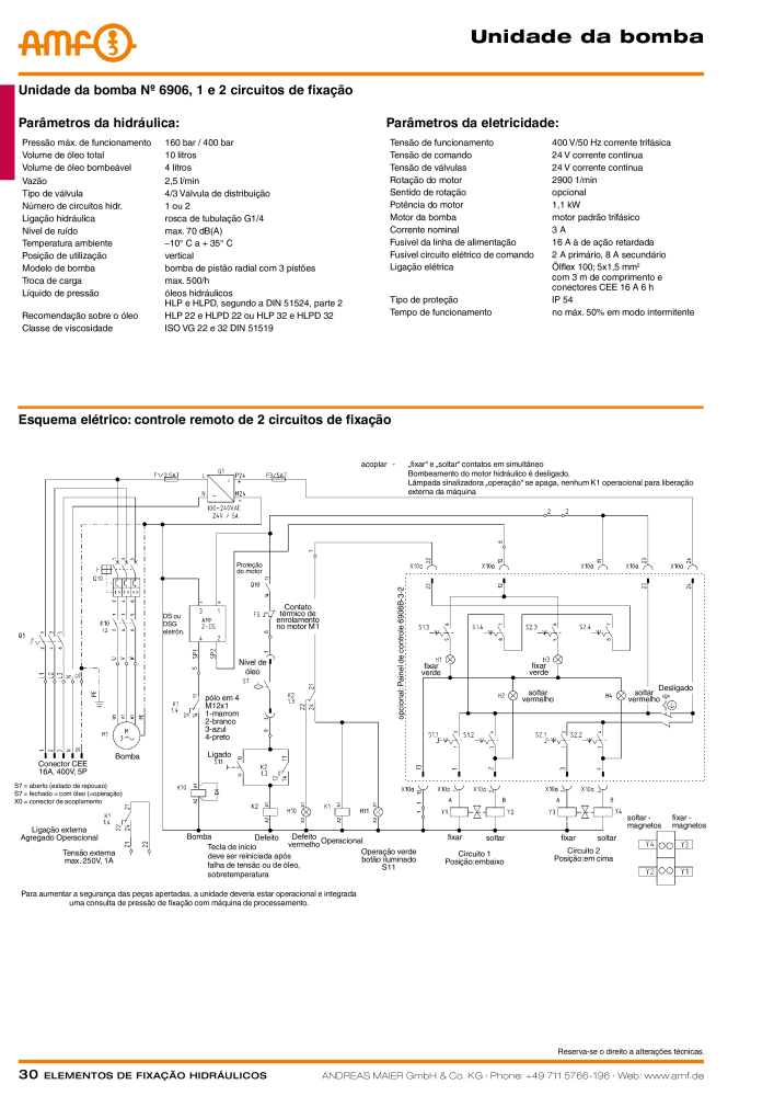 Tecnologia de fixação hidráulica do catálogo AMF Nb. : 20373 - Page 30