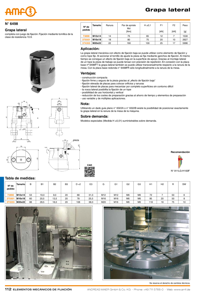 Catálogo AMF ELEMENTOS DE FIXAÇÃO MECÂNICA Nb. : 20379 - Page 112