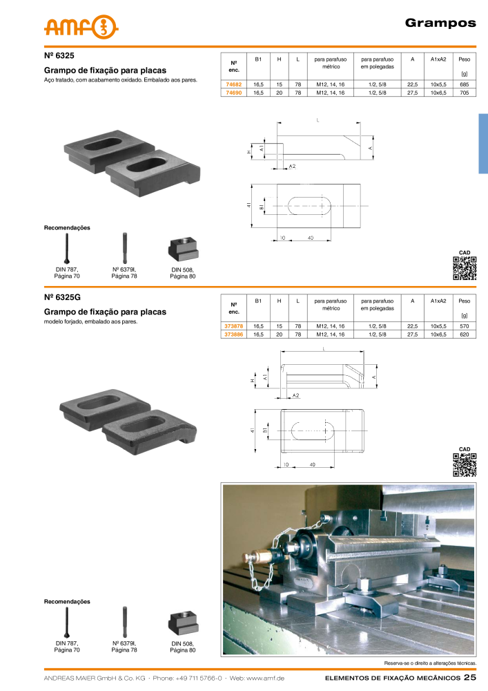 Catálogo AMF ELEMENTOS DE SUJECIÓN MECÁNICA NO.: 20380 - Page 25