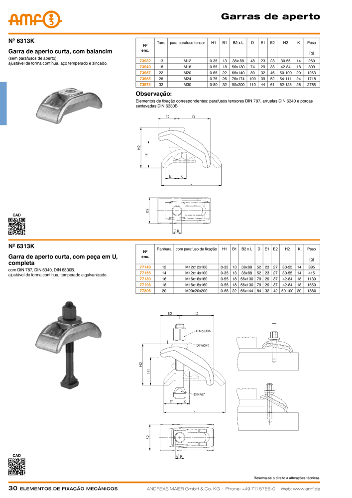 Catálogo AMF ELEMENTOS DE SUJECIÓN MECÁNICA Nb. : 20380 - Page 30