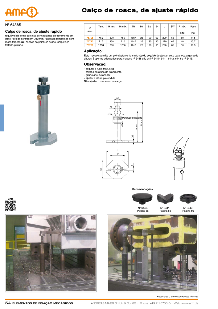 Catálogo AMF ELEMENTOS DE SUJECIÓN MECÁNICA NR.: 20380 - Seite 54