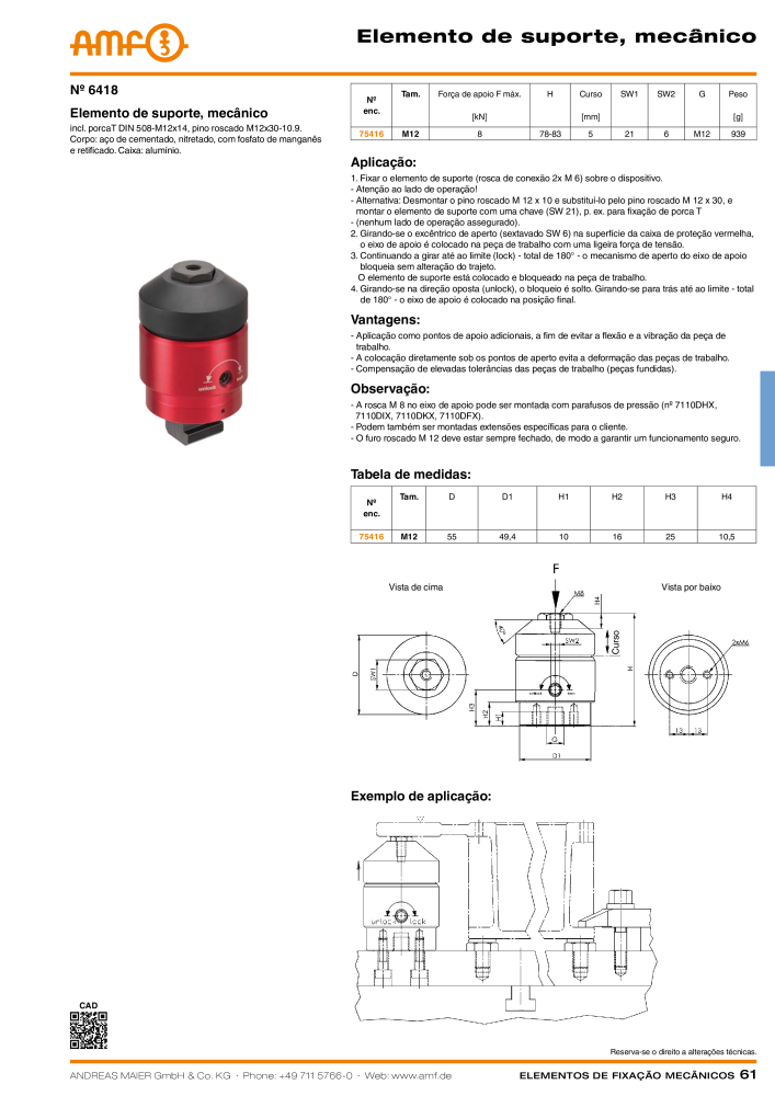 Catálogo AMF ELEMENTOS DE SUJECIÓN MECÁNICA NO.: 20380 - Page 61