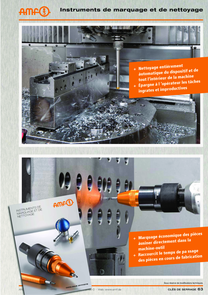 Catalogue AMF OUTILS A VISSER NO.: 20384 - Page 63