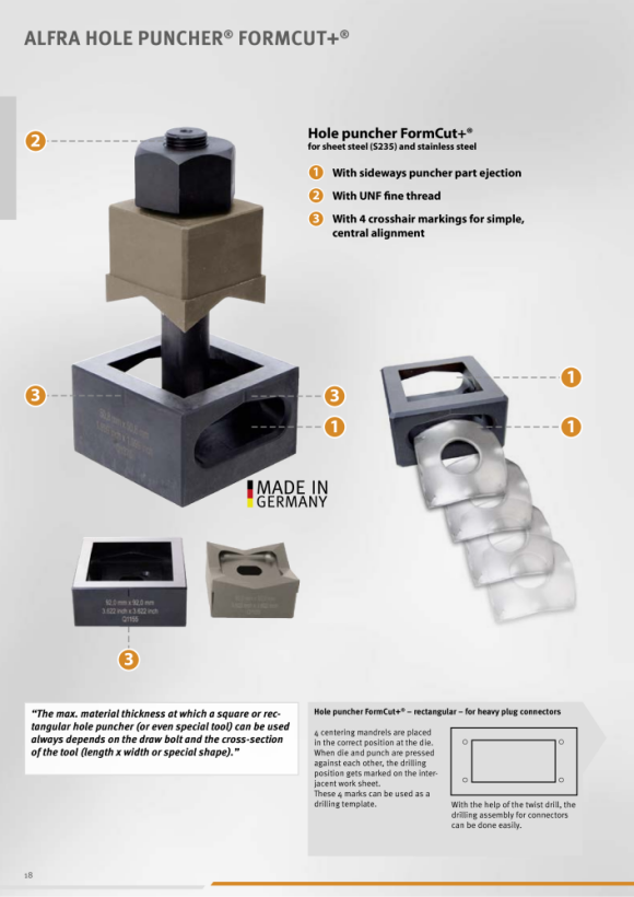 ALFRA Lock nut no. 7 01356