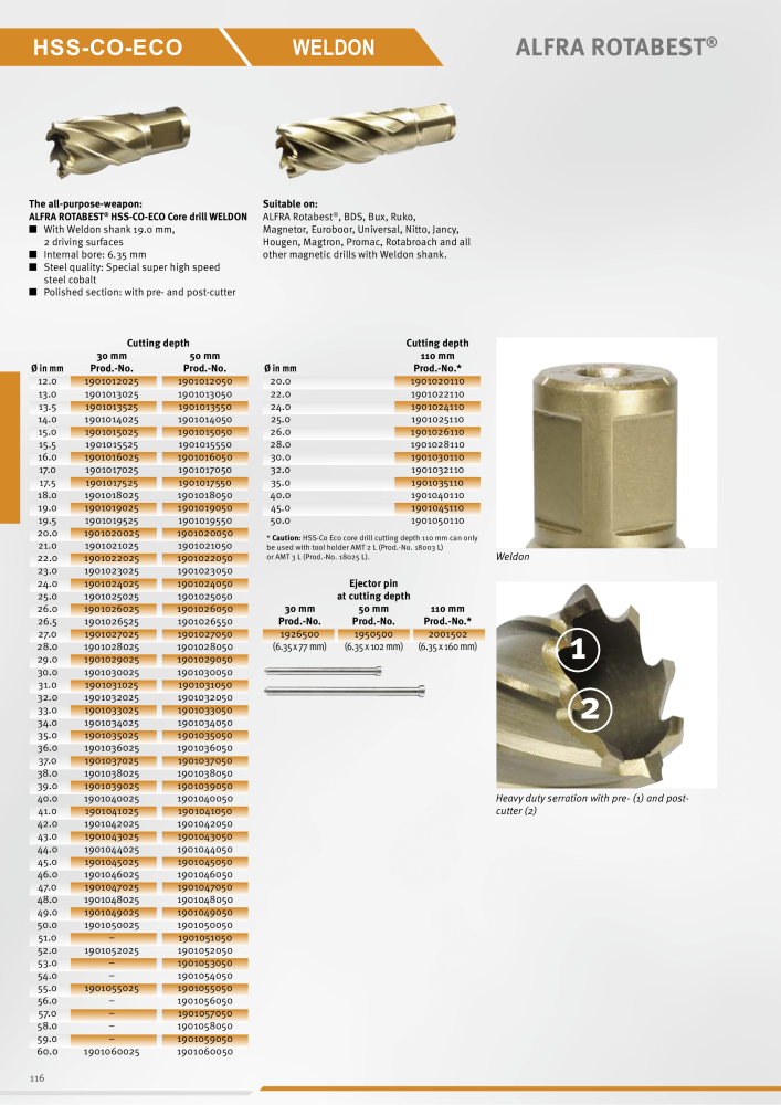 Alfa Main Catalogue Nº: 20395 - Página 116