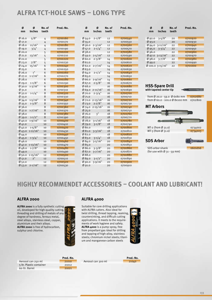 Alfa Main Catalogue Č. 20395 - Strana 133