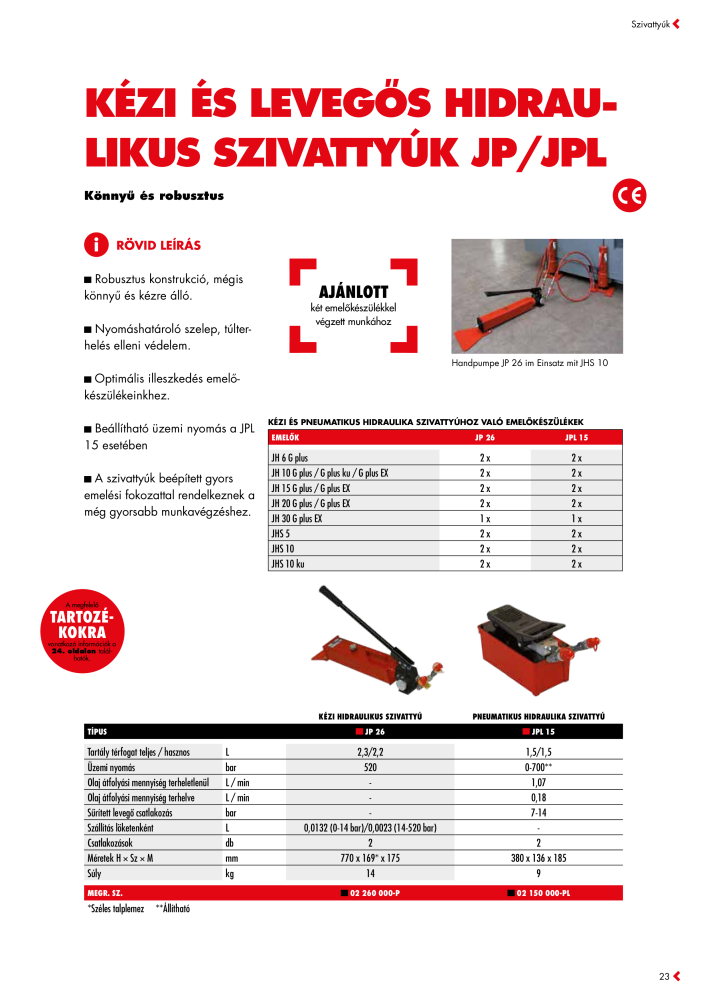JUNG Fő katalógus Emelő- és szállítóeszközök n.: 20397 - Pagina 23
