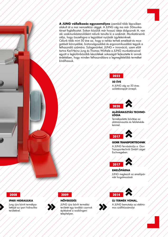 JUNG Fő katalógus Emelő- és szállítóeszközök Č. 20397 - Strana 7