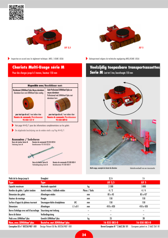 JUNG Servofahrwerkset JLF5/15 16 150 085-D