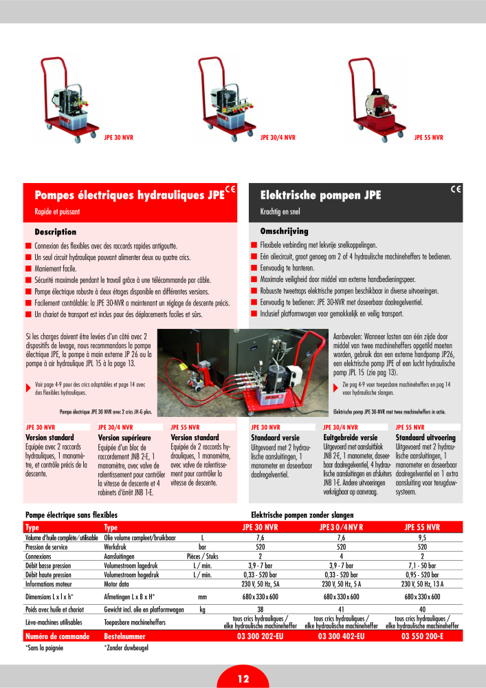 JUNG Hoofdcatalogus Hef- en transportmiddelen Nb. : 20399 - Page 14