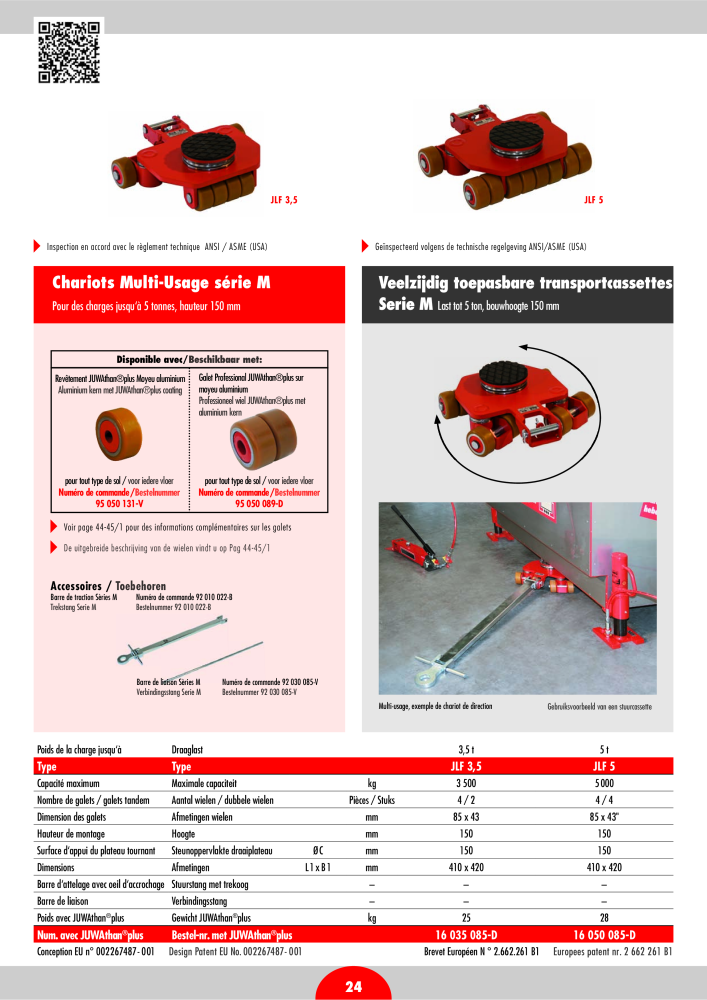 JUNG Hoofdcatalogus Hef- en transportmiddelen NR.: 20399 - Pagina 26