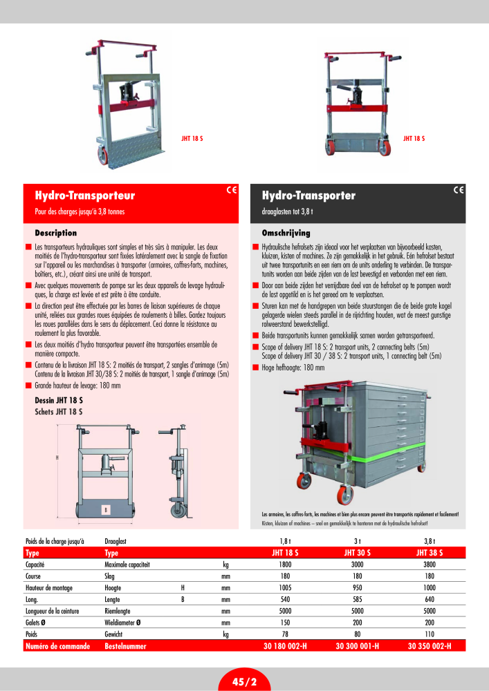 JUNG Hoofdcatalogus Hef- en transportmiddelen NR.: 20399 - Pagina 51