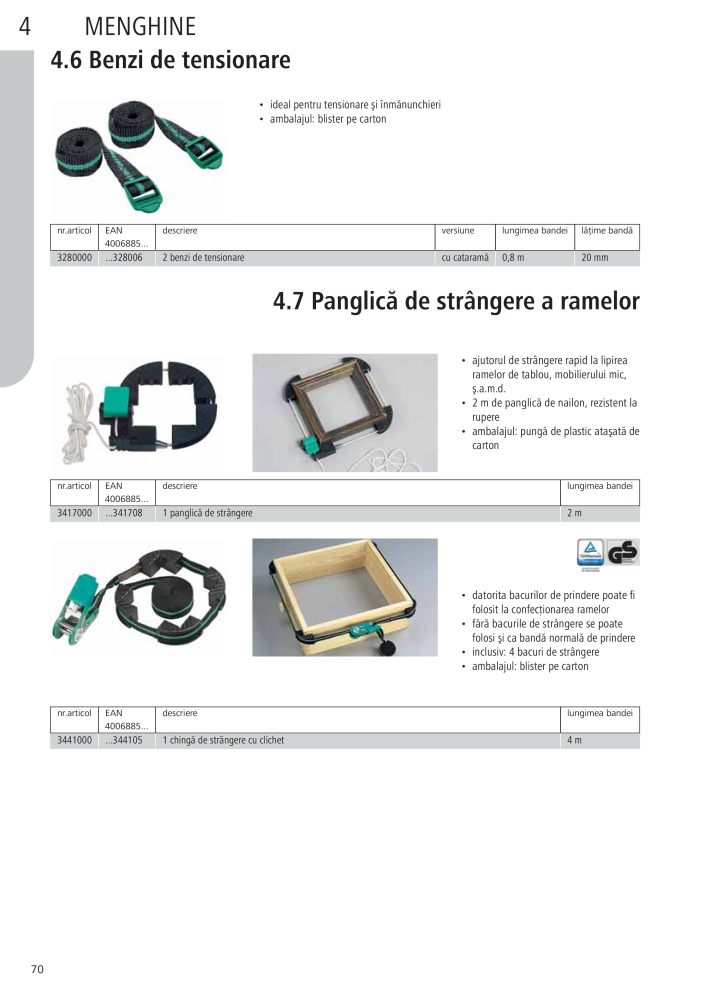 Instrumentele principale ale catalogului Wolfcraft NR.: 20423 - Pagina 70