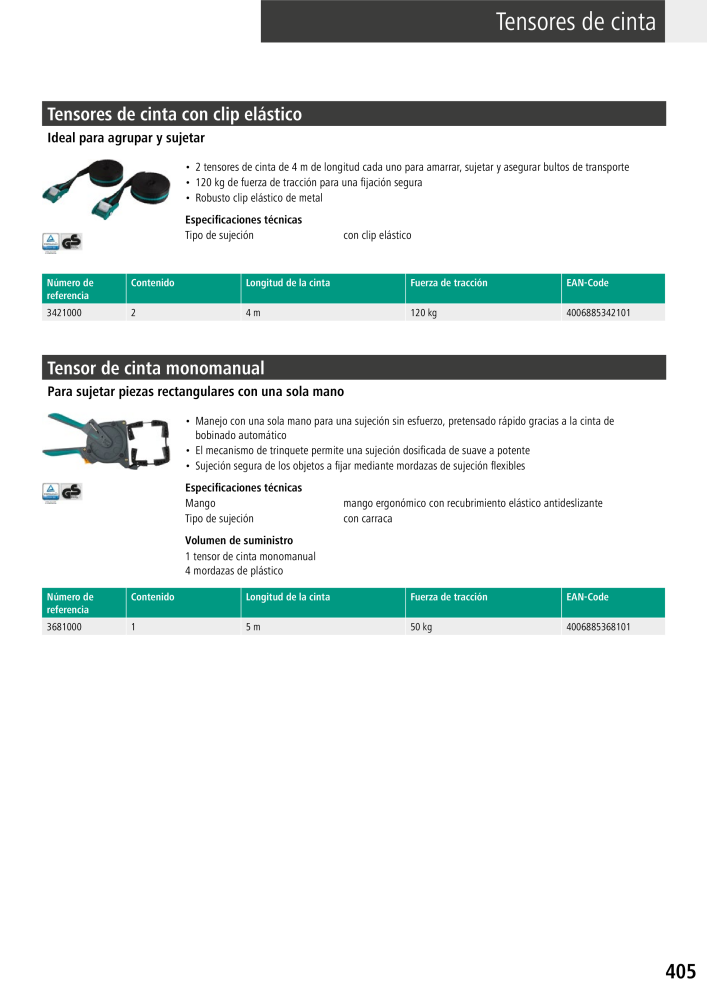 Herramientas del catálogo principal de Wolfcraft Nº: 20425 - Página 405