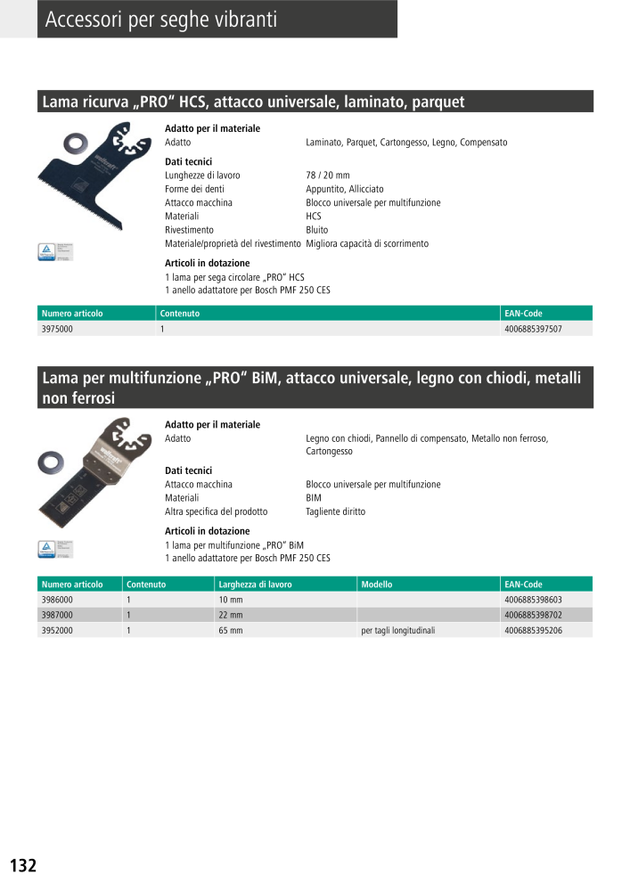 Strumenti del catalogo principale di Wolfcraft NR.: 20427 - Pagina 132