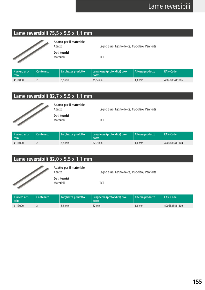 Strumenti del catalogo principale di Wolfcraft NR.: 20427 - Strona 155